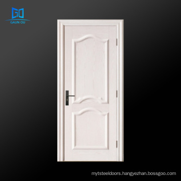 White Veneer Doors For Hotels Room Traditional Wood Grain GO-TG